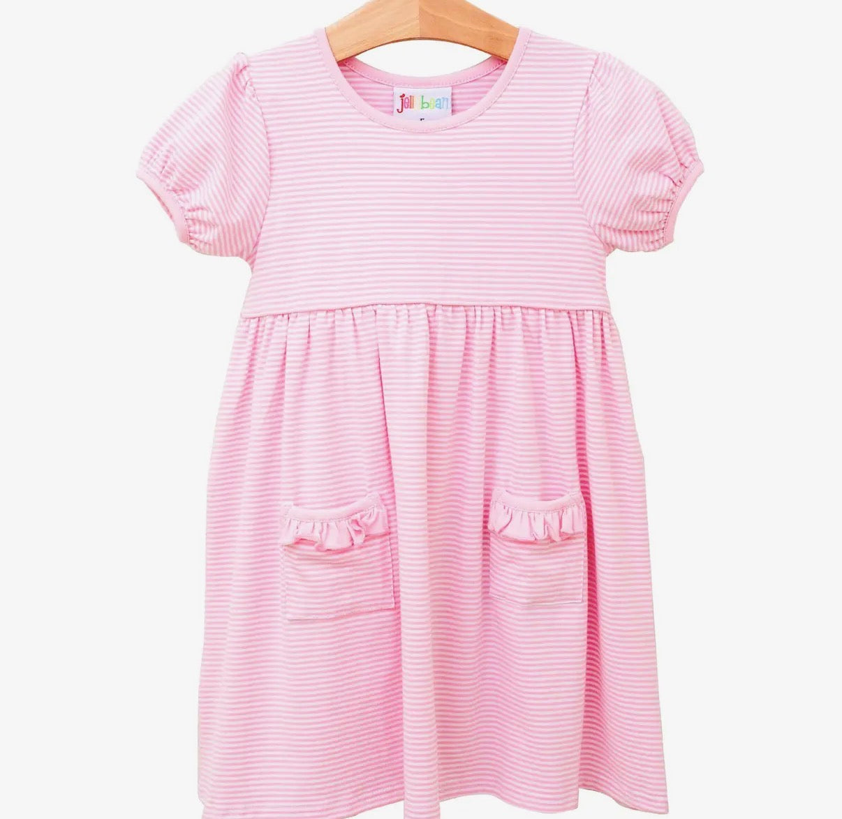 Kate Dress- Pink Stripe
