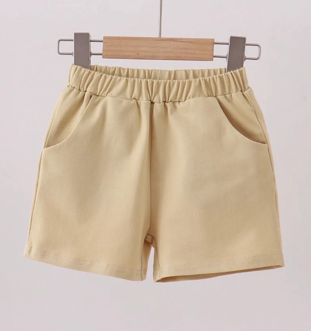 Boys Khaki Shorts
