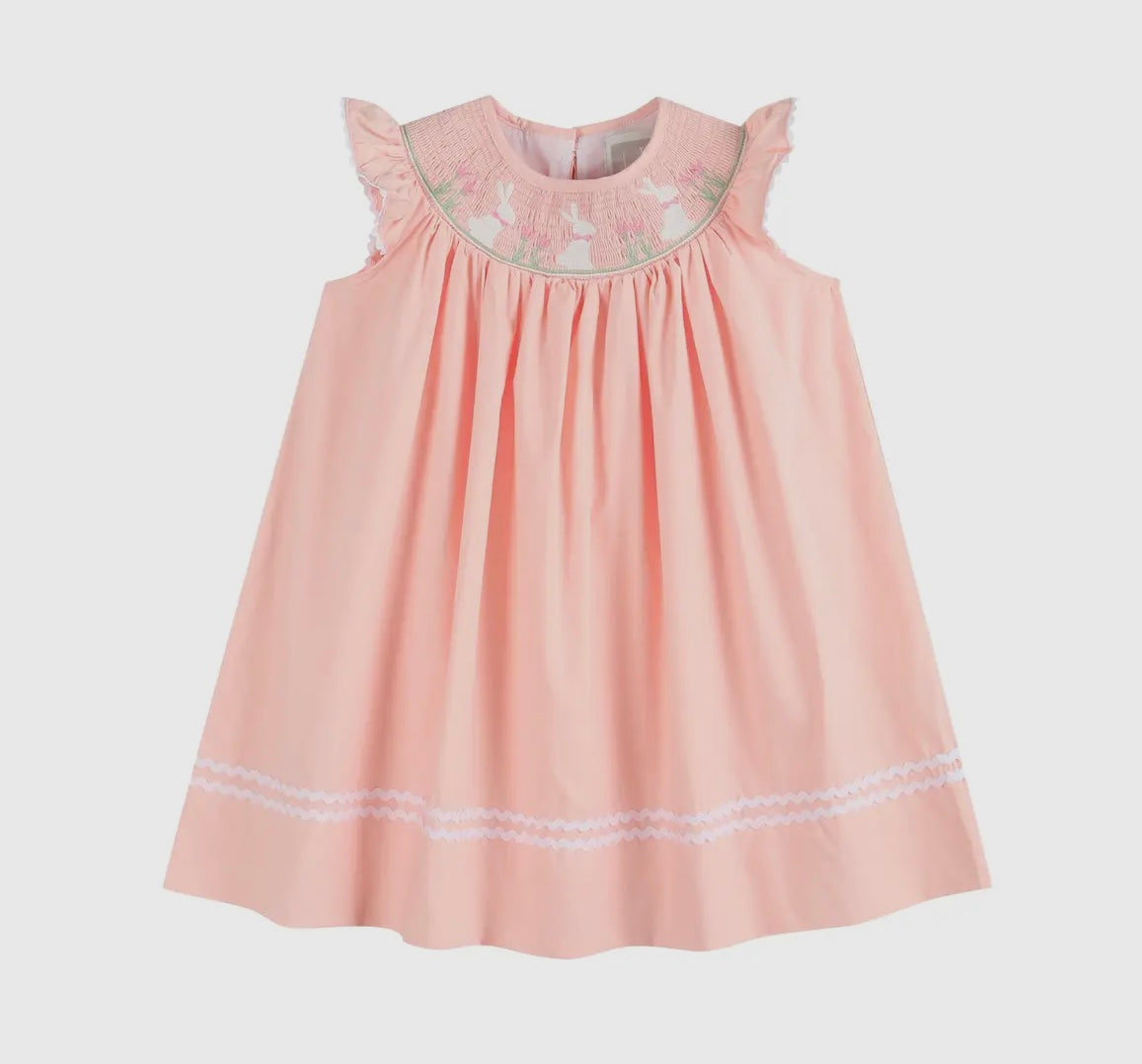 Easter Bunny Dress- Dusty Pink