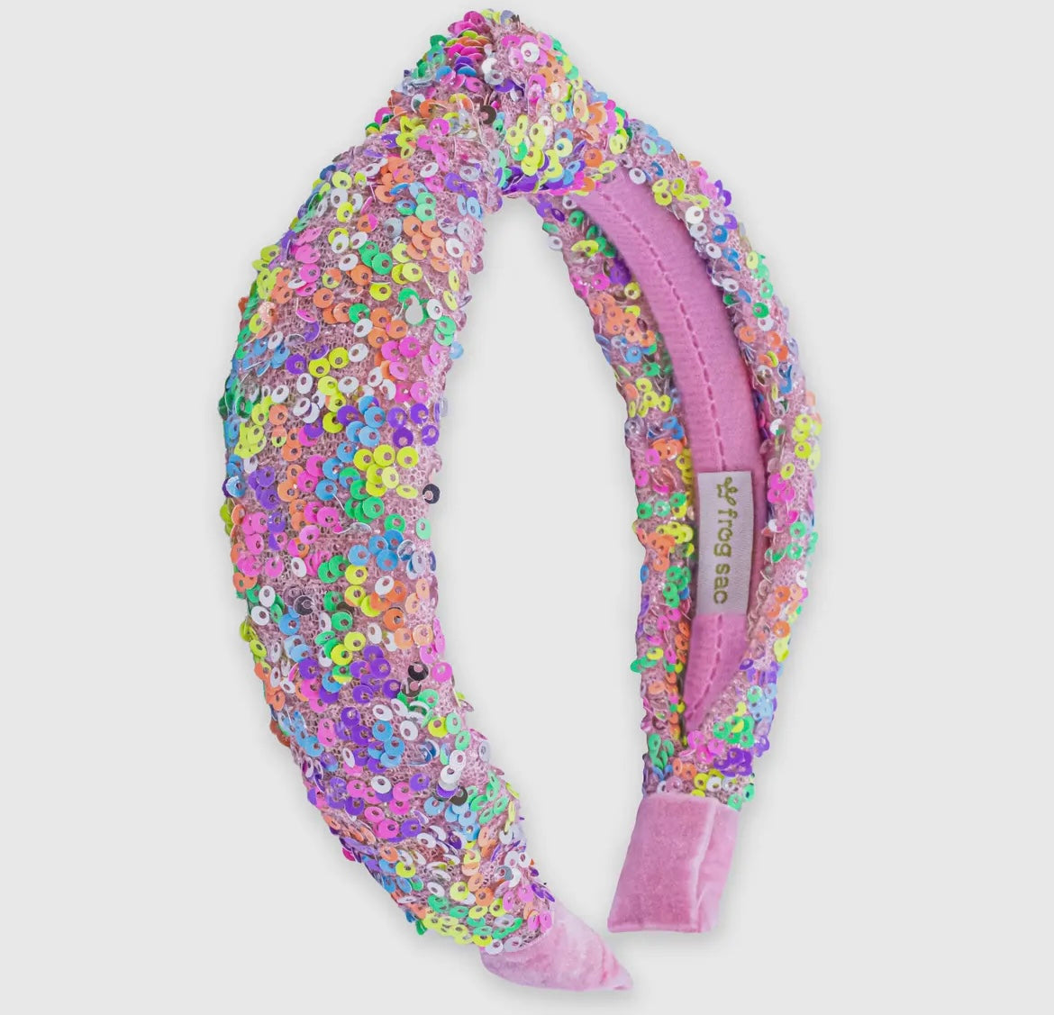 Kids Knotted Sequin Headband