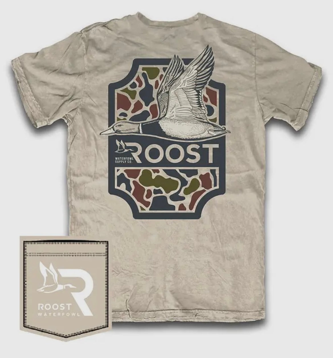 Roost Camo Shield Tee