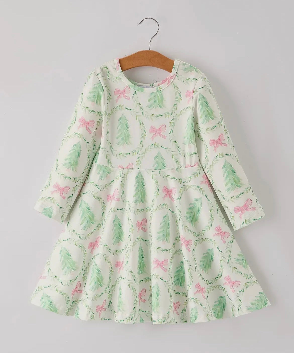 Watercolor Christmas Tree Dress