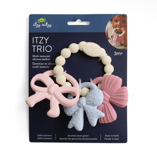Trio Bow Teether