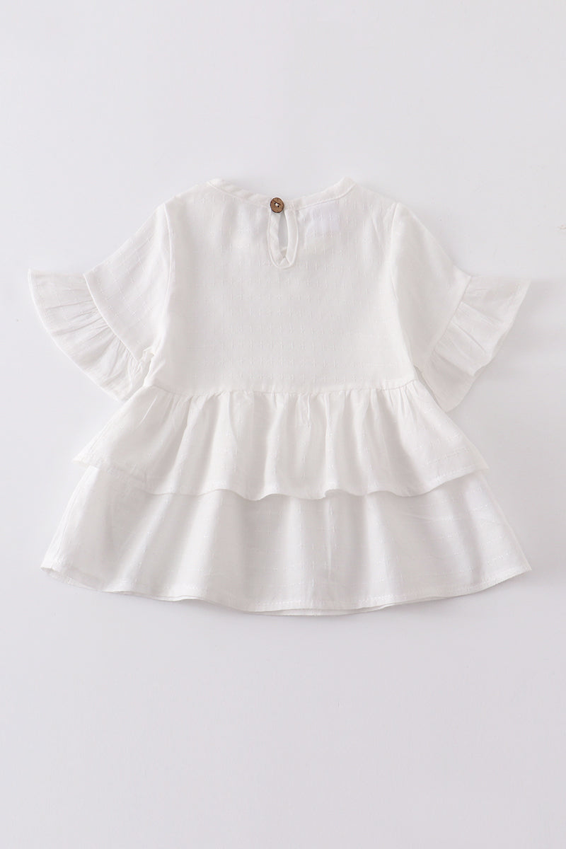 White Tiered Tunic