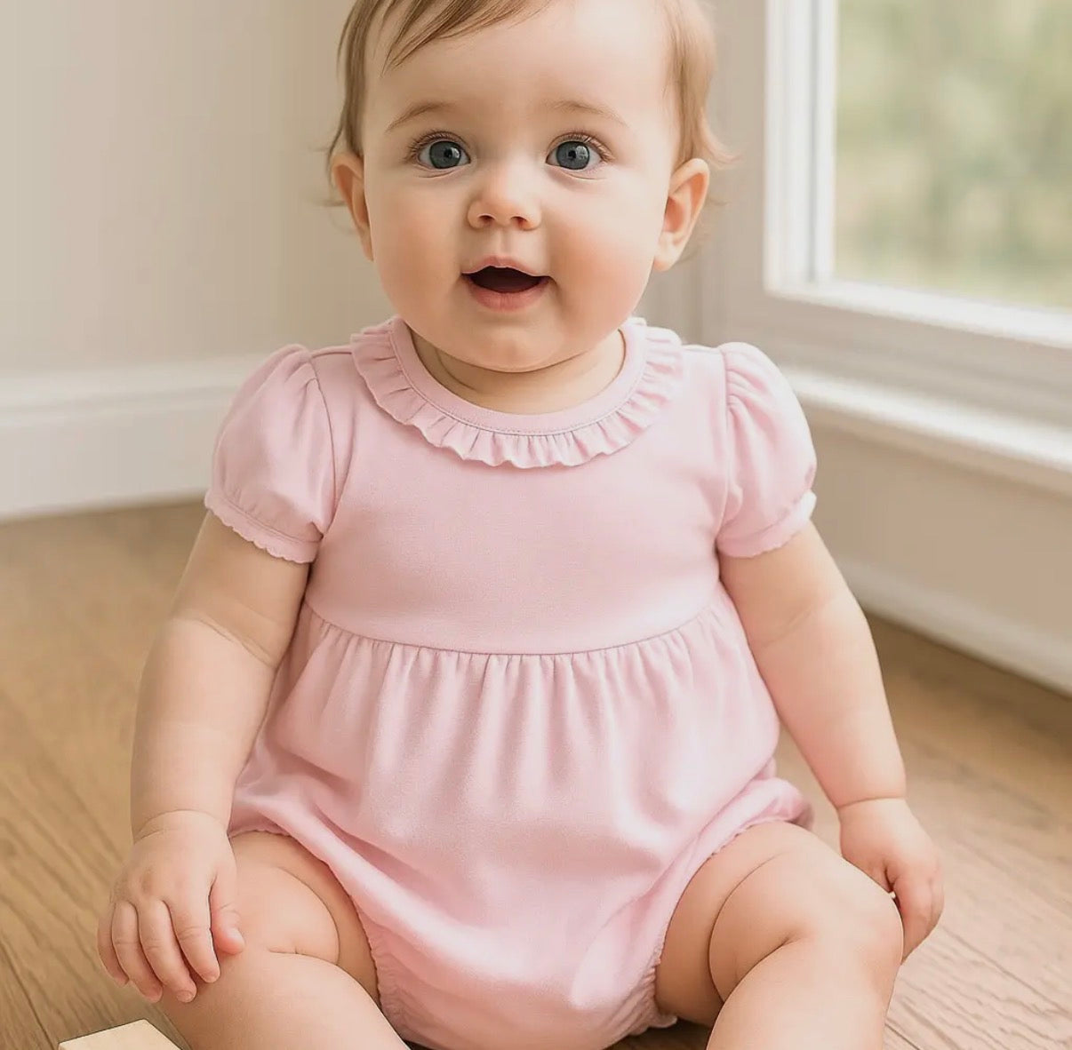 Pink Ruffle Bubble