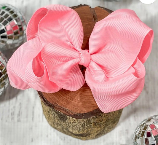 4.5” Pink Headband Bow