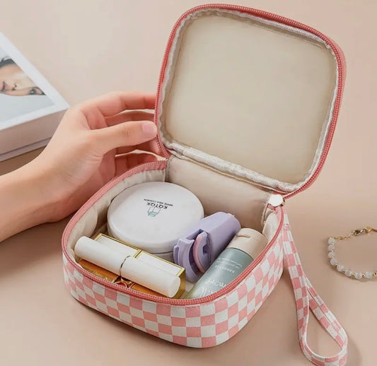 Checkered Travel Bag