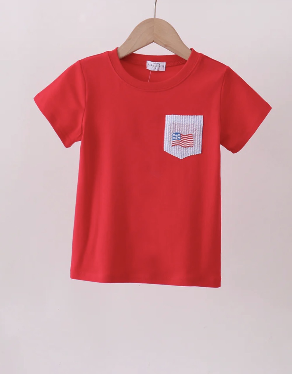 Red Flag Pocket Tee
