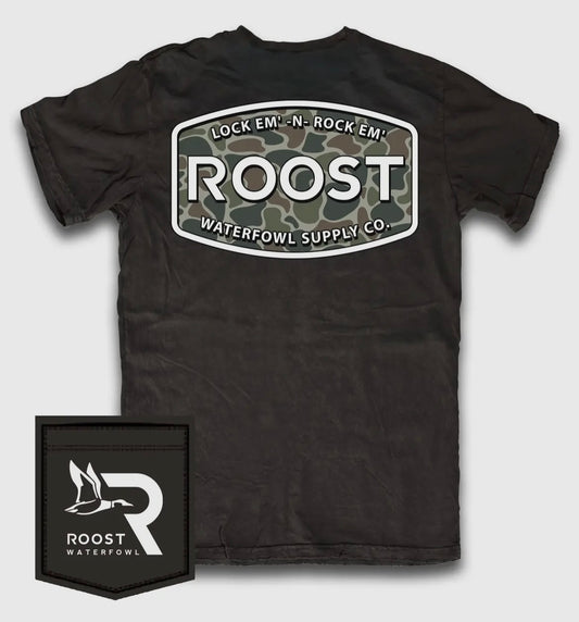 Roost Camo Logo Tee