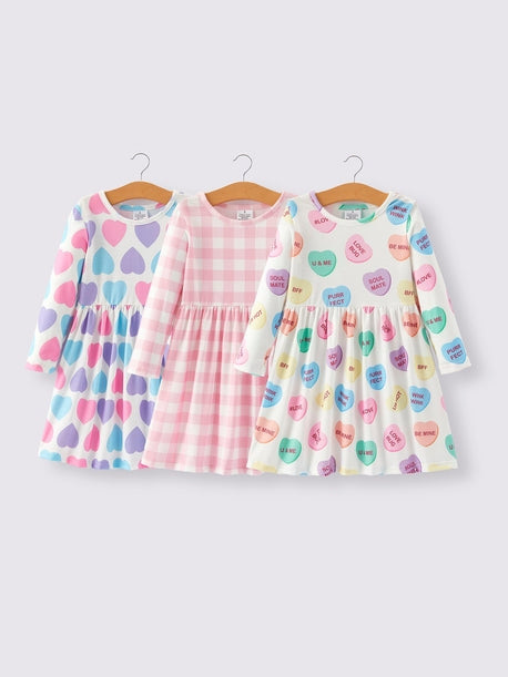 Candy Heart Twirl Dress