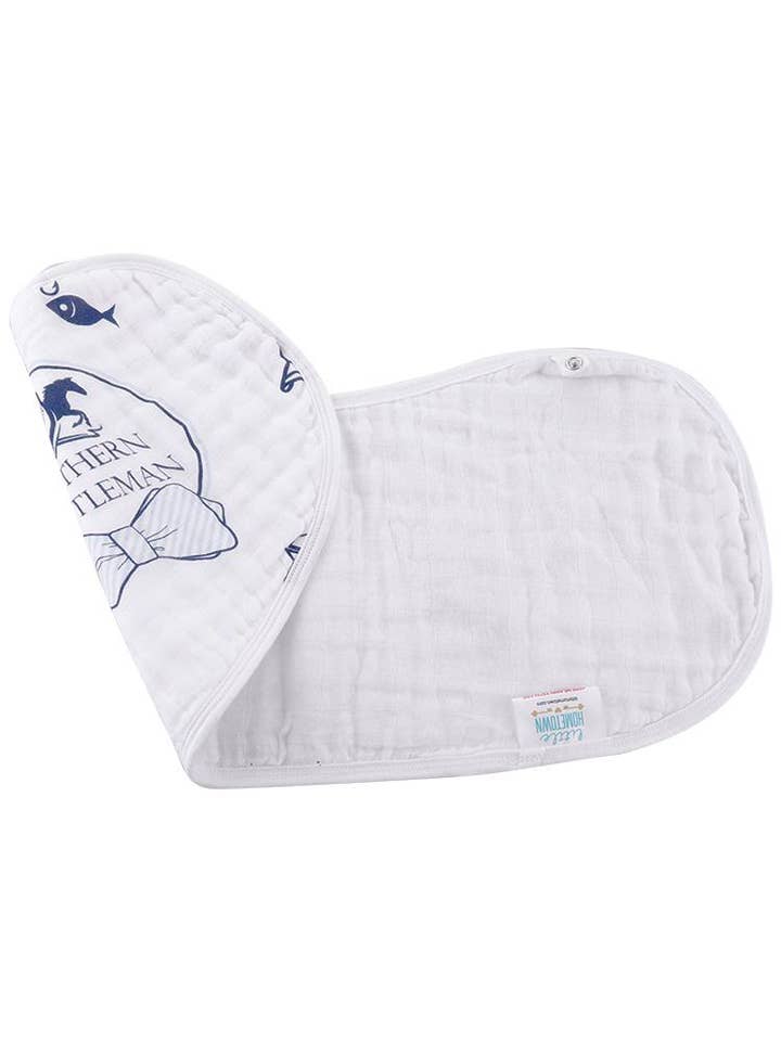 Southern Gent 2n1 Burp Cloth/Bib