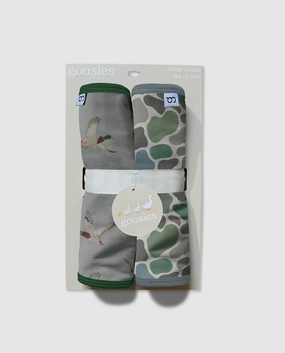 Mallard and Camo Burp Cloth Set