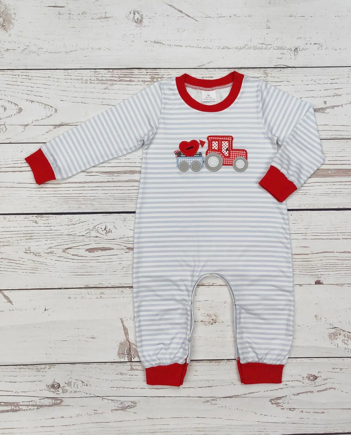 Boy Heart Romper