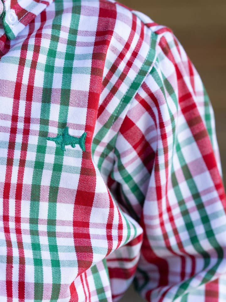 Carter Oxford Shirt- Sleigh Plaid