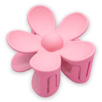 Matte Hair Claw Clip- Large Daisy- Color Options