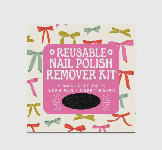 Put a Bow on It Reusable Nail Polish Remover Set