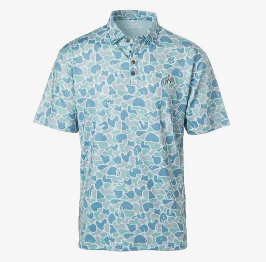Saltwater Camo Polo