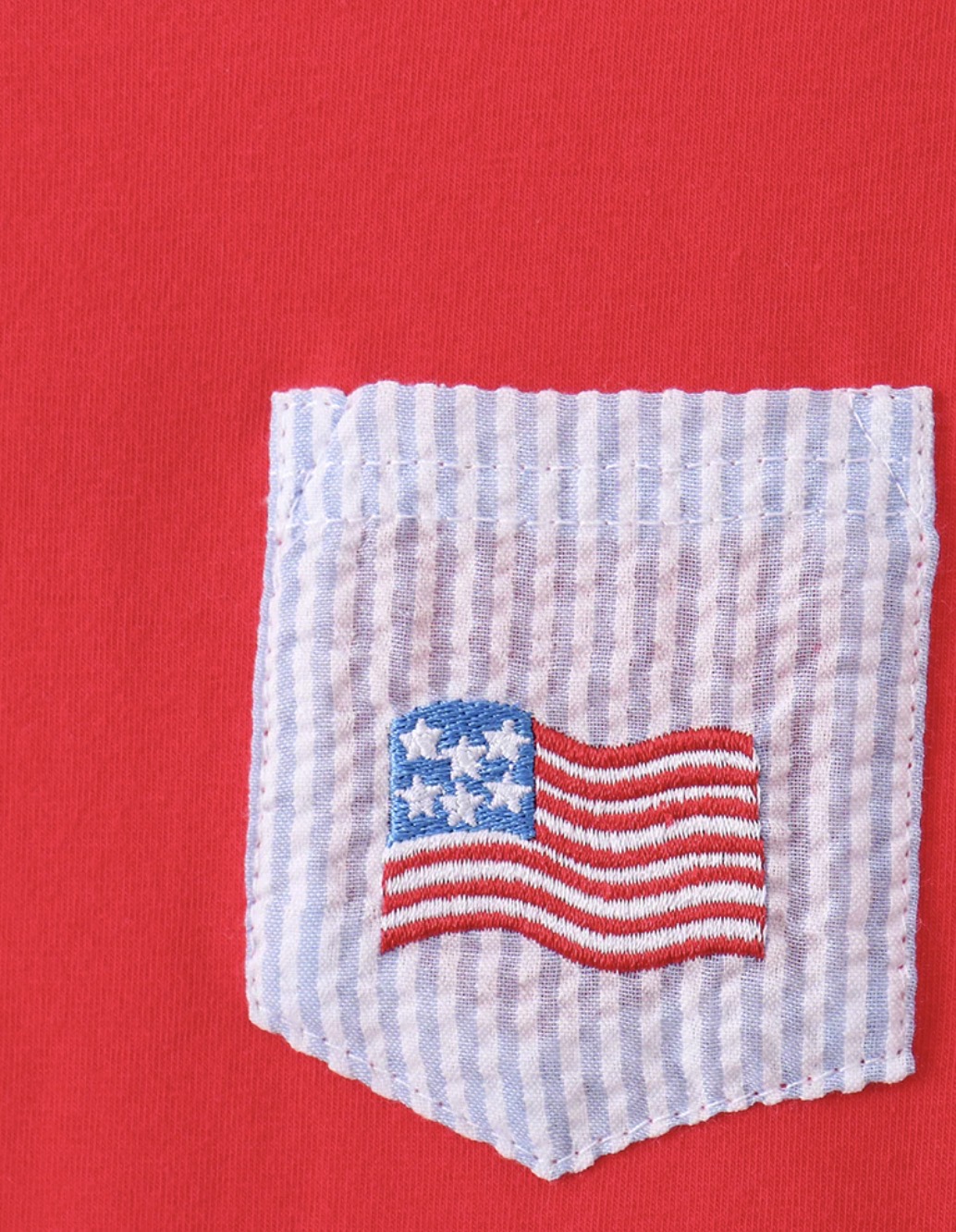 Red Flag Pocket Tee