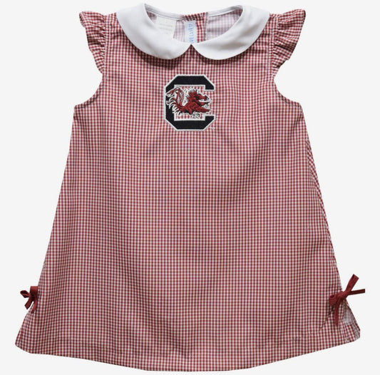 Gamecock Embroidered A Line Dress