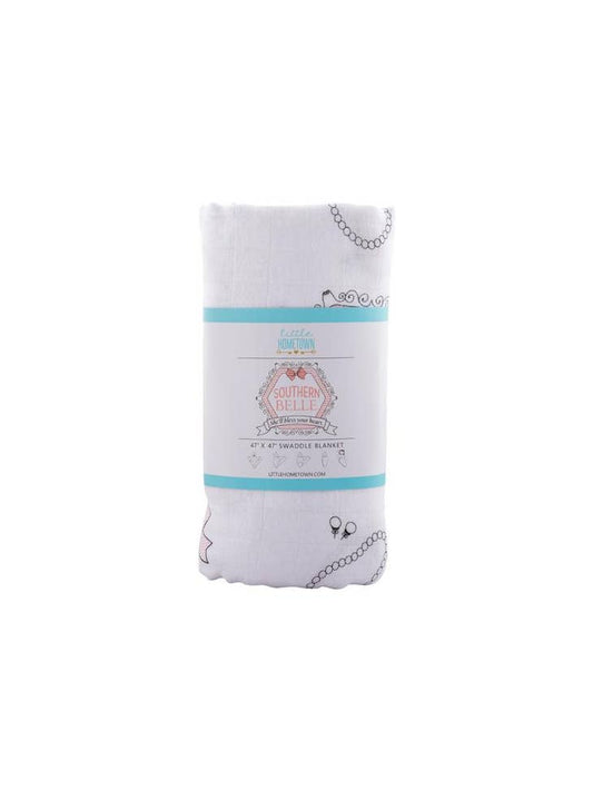 Southern Belle Swaddle Blanket