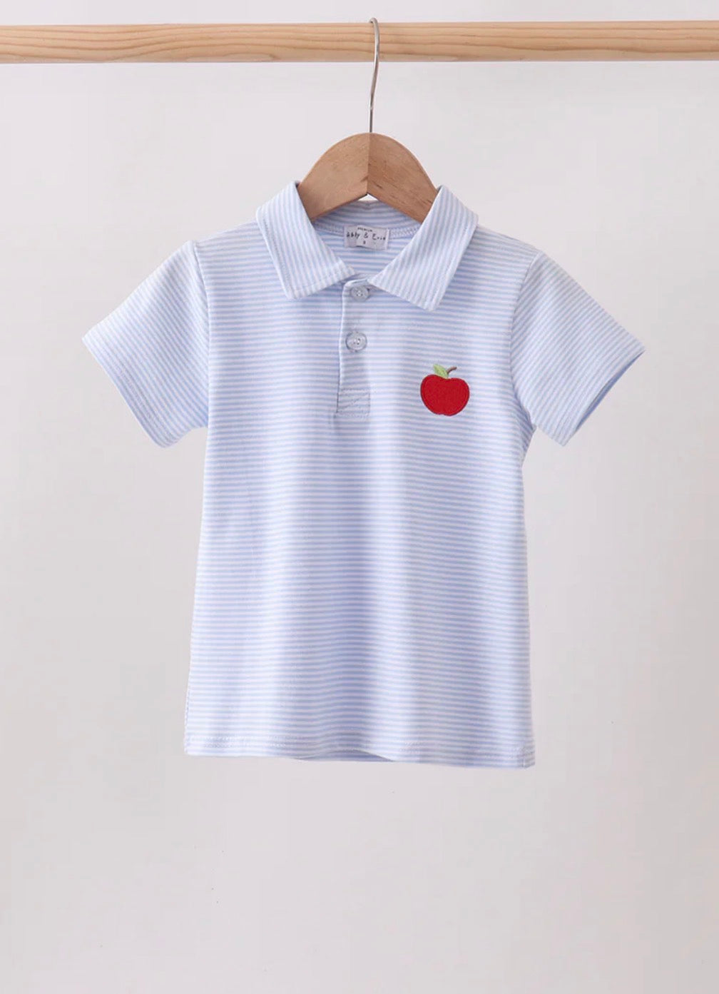 Striped Apple Polo