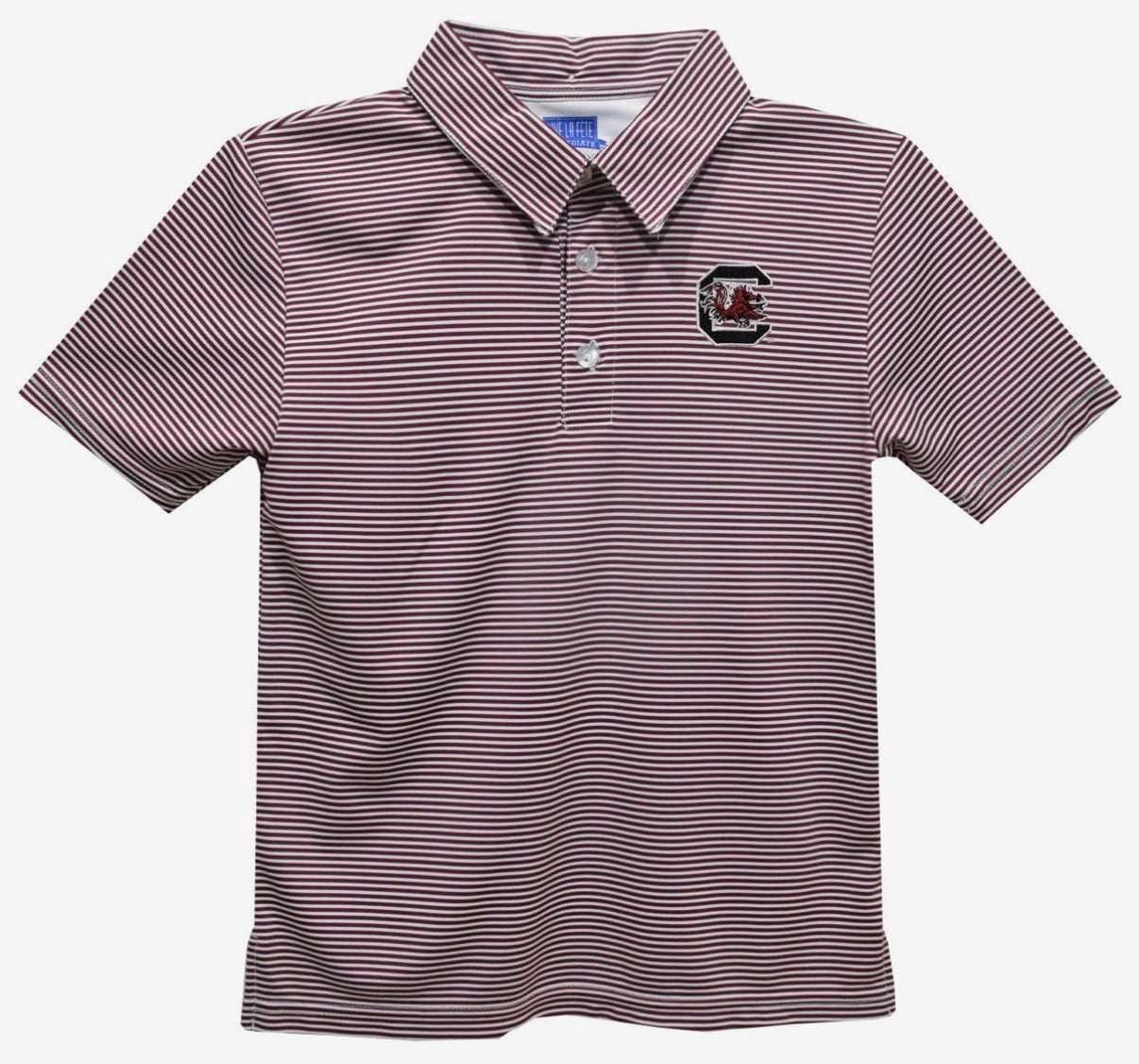 Striped Gamecock Polo