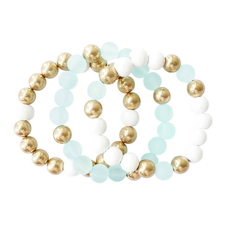 Seafoam Bracelet Stack