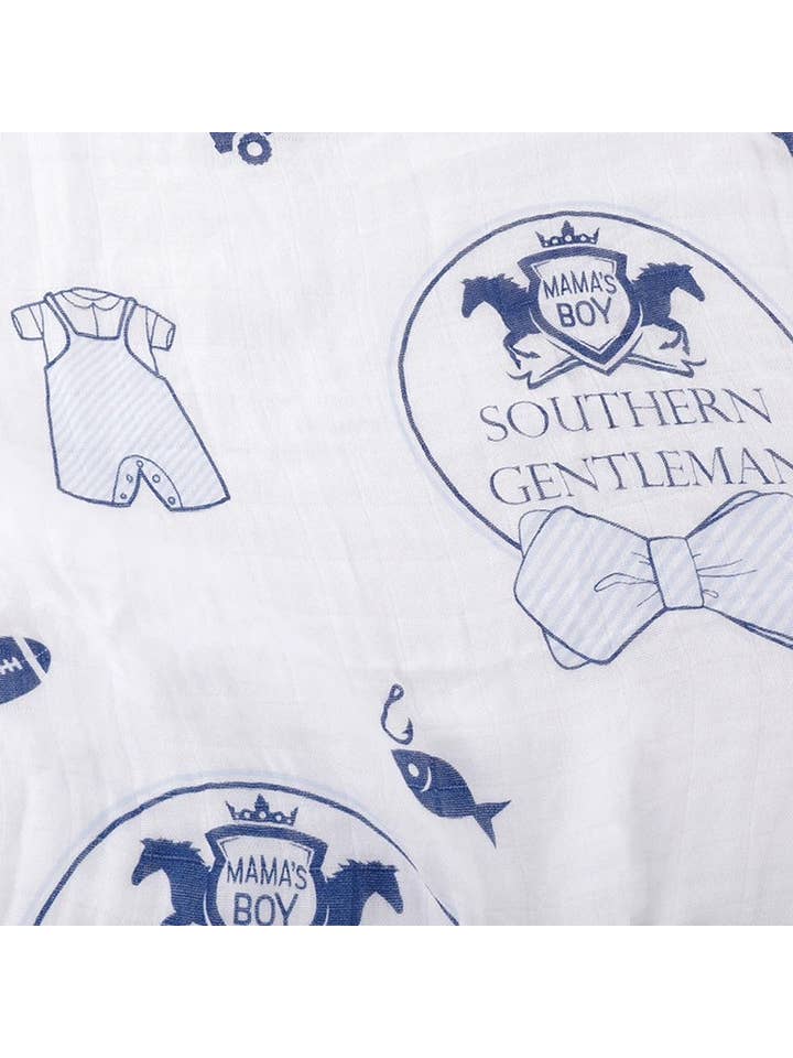 Southern Gent Swaddle Blanket