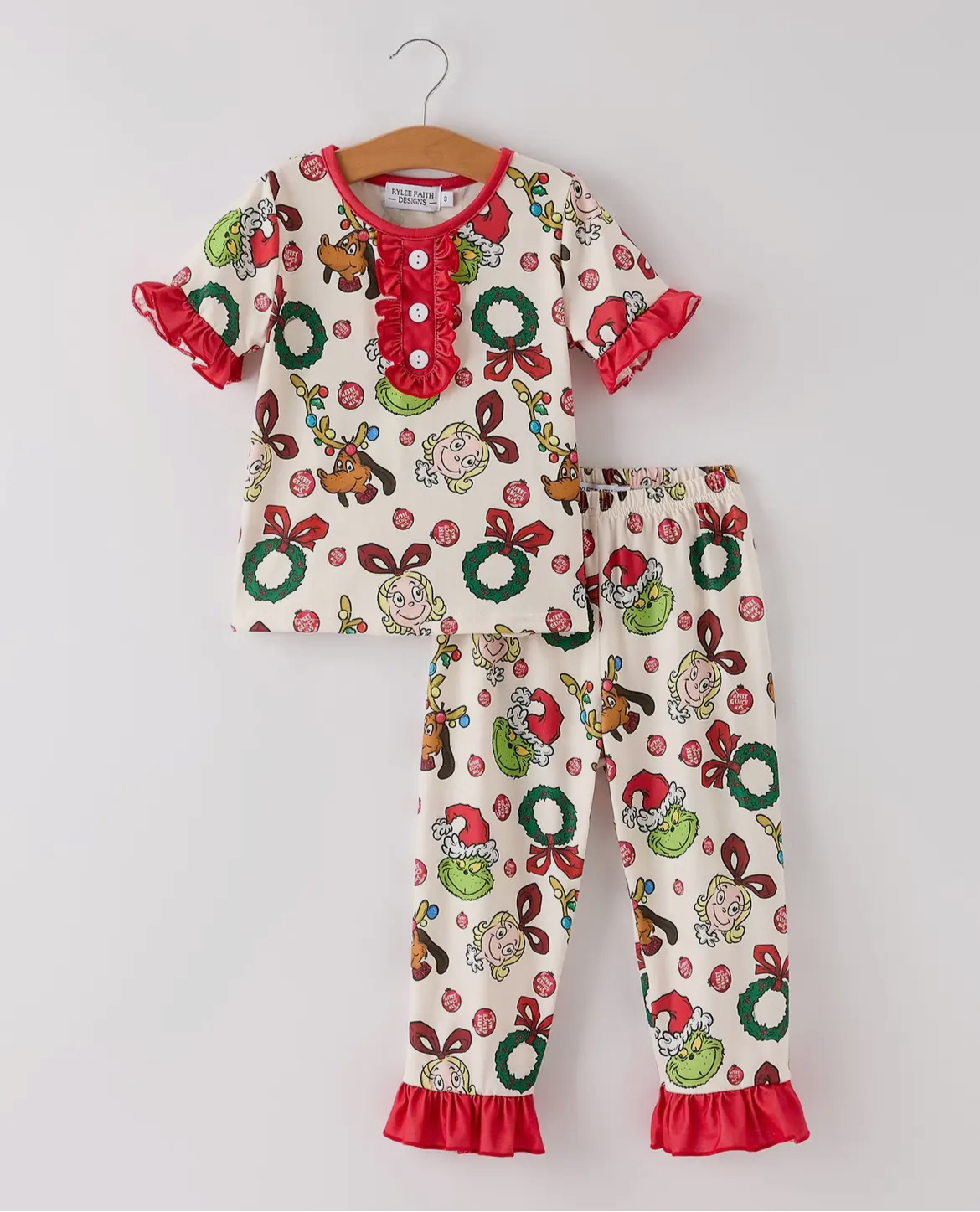 Grinch Girl Pajamas
