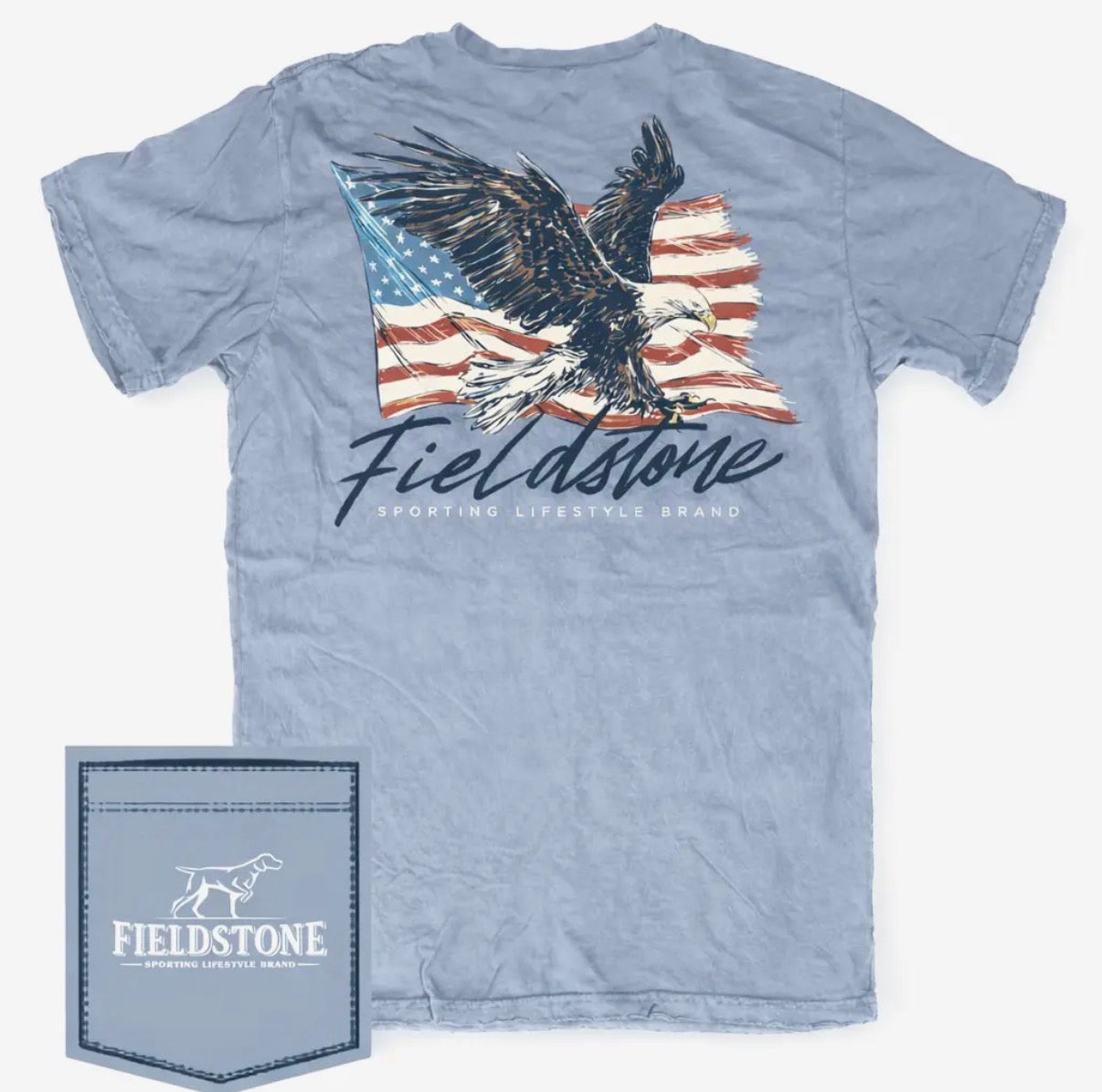 Red, White, and Talons Tee
