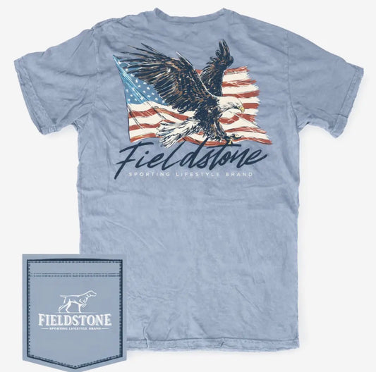 Red, White, and Talons Tee