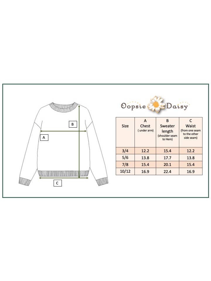 Rust and Beige Polka Dot Crew Neck Sweater
