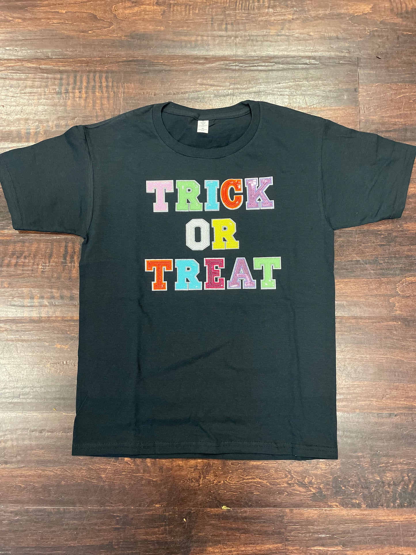 Trick or Treat Sequin Tee