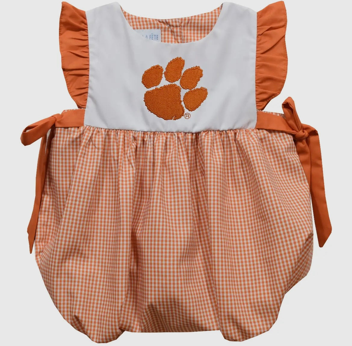 Clemson Embroidered Bubble
