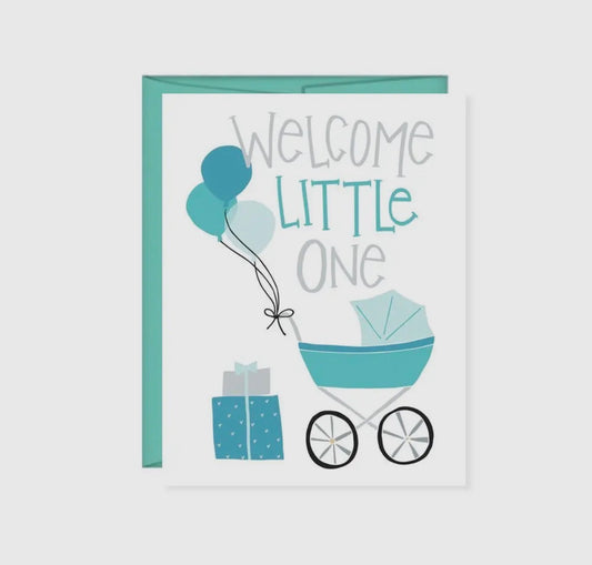Little One Card- Blue
