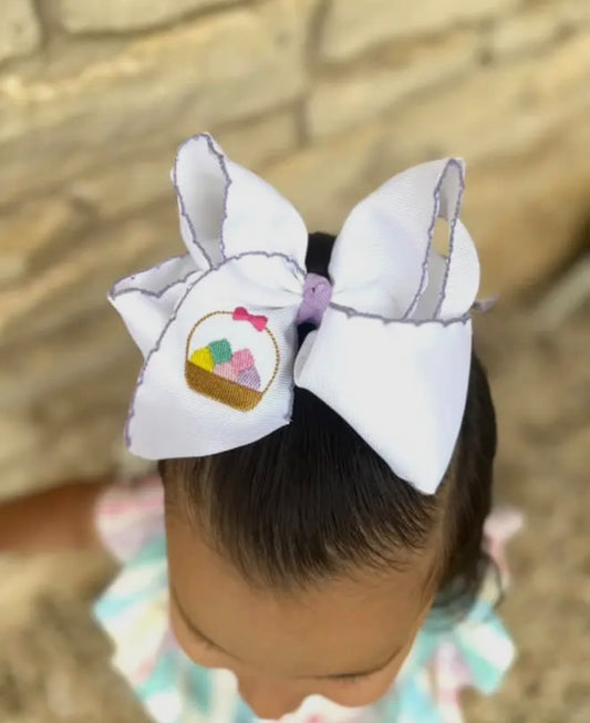 Easter Egg Basket Bow