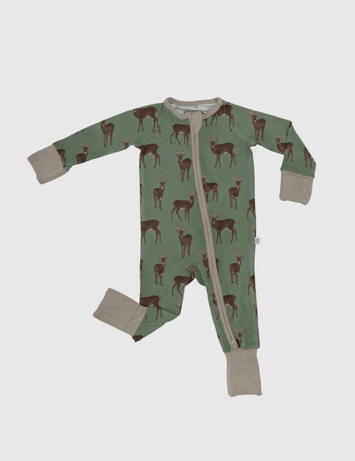 Deer Zip Romper