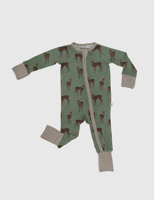 Deer Zip Romper