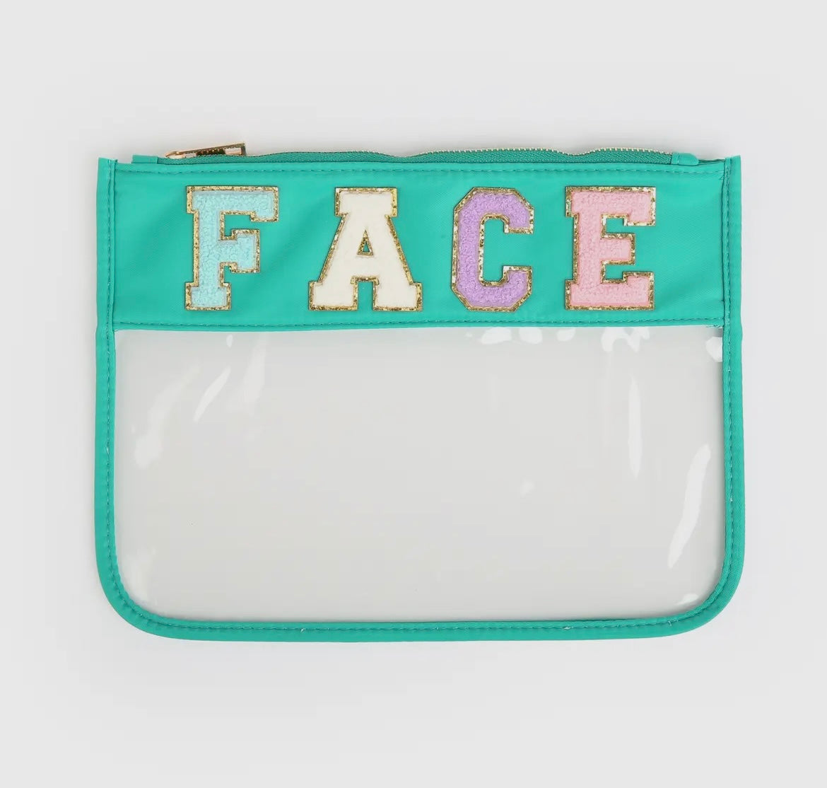 Face Clear Zip Pouch