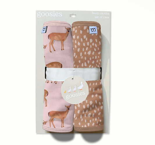 Does and Fawns Burp Cloth Set