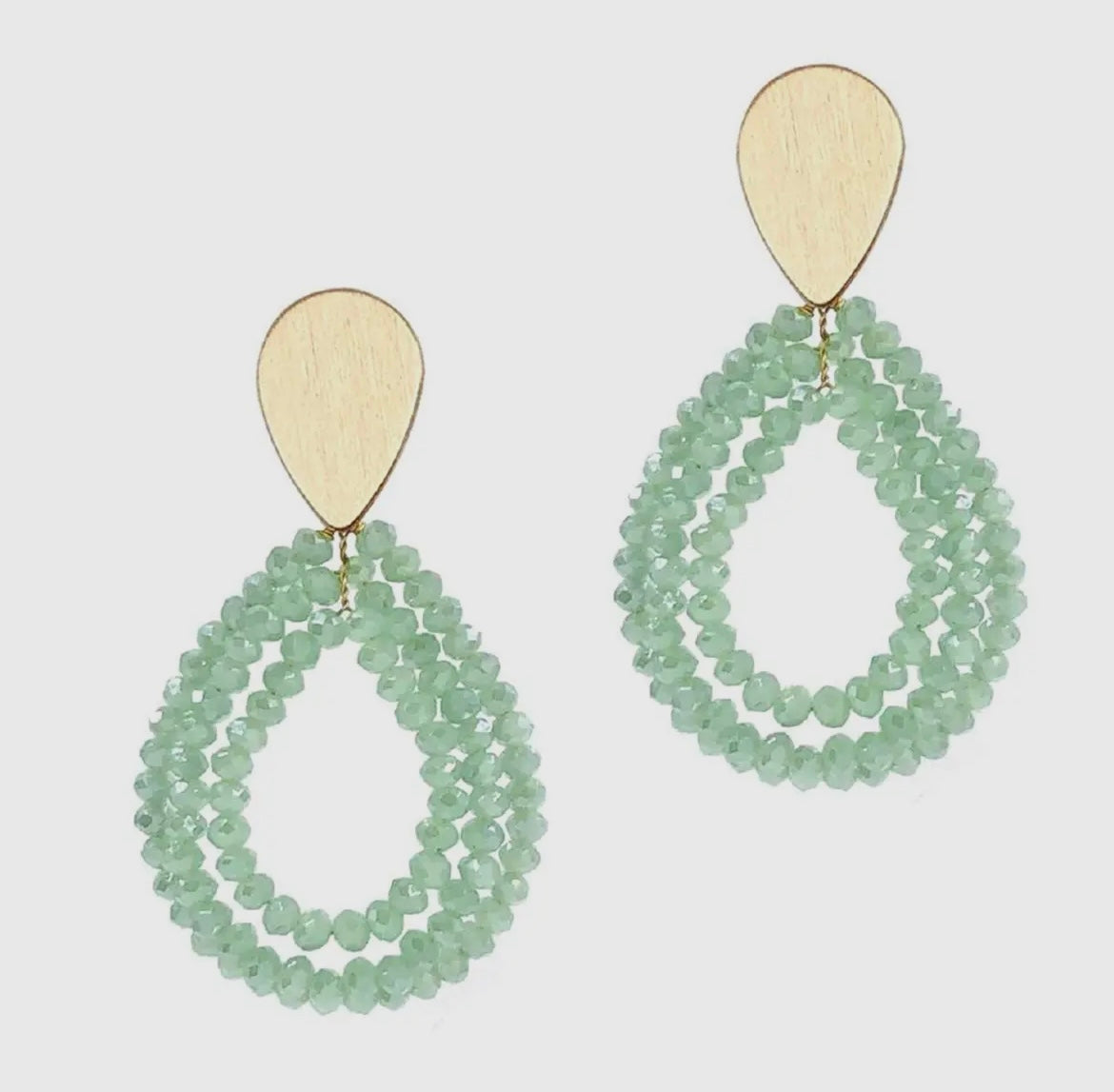 Seafoam Capri Earrings