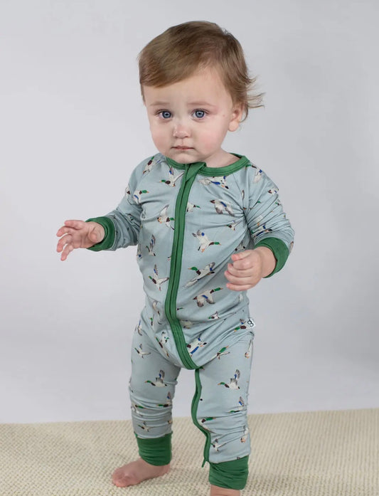 Mallard Zip Romper