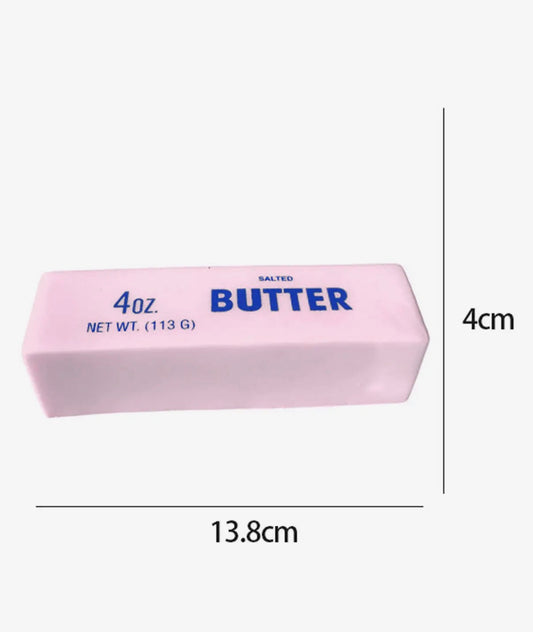 Pink Butter Stick Squishy