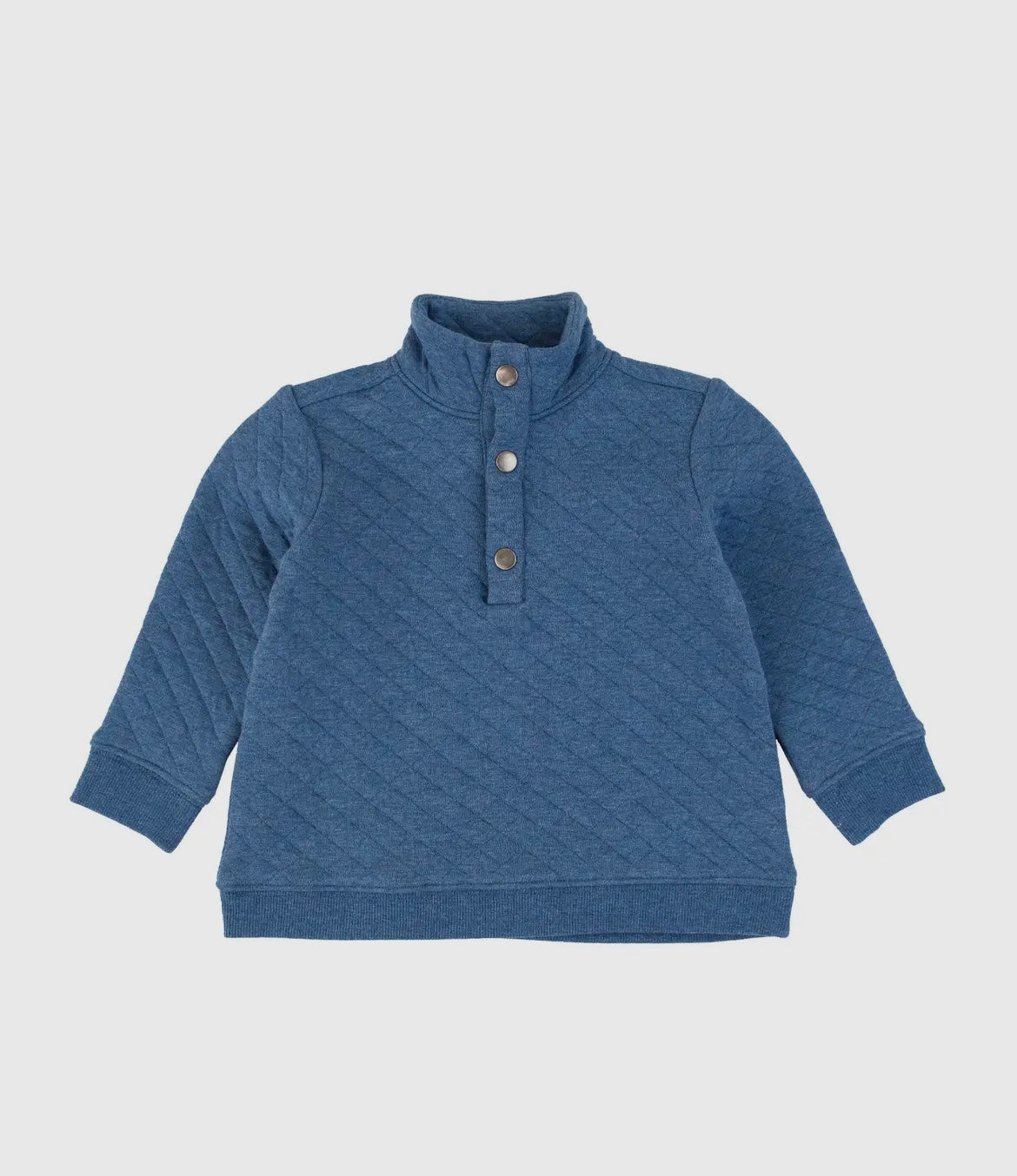 Quilted Quarter Snap Pullover