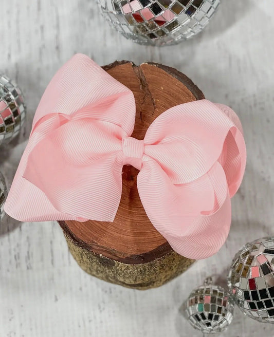 Light Pink 4.5” Bow