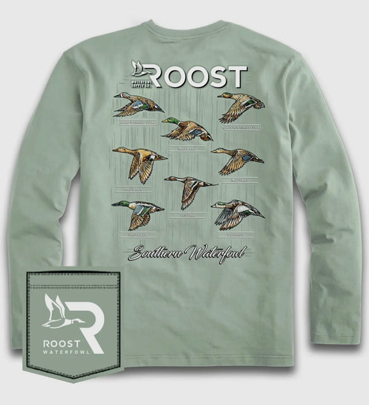Roost Southern Waterfowl LS Tee