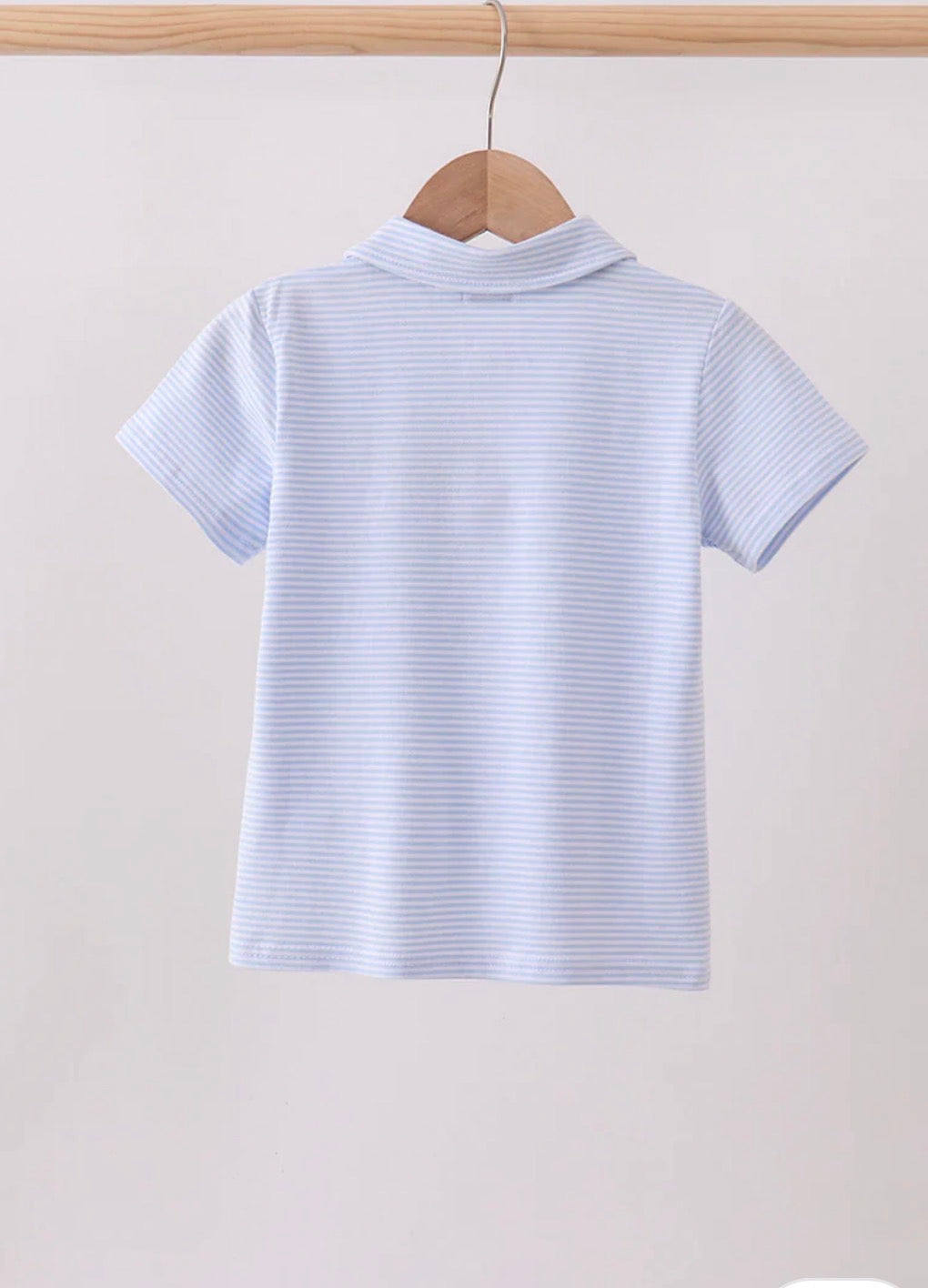 Striped Apple Polo