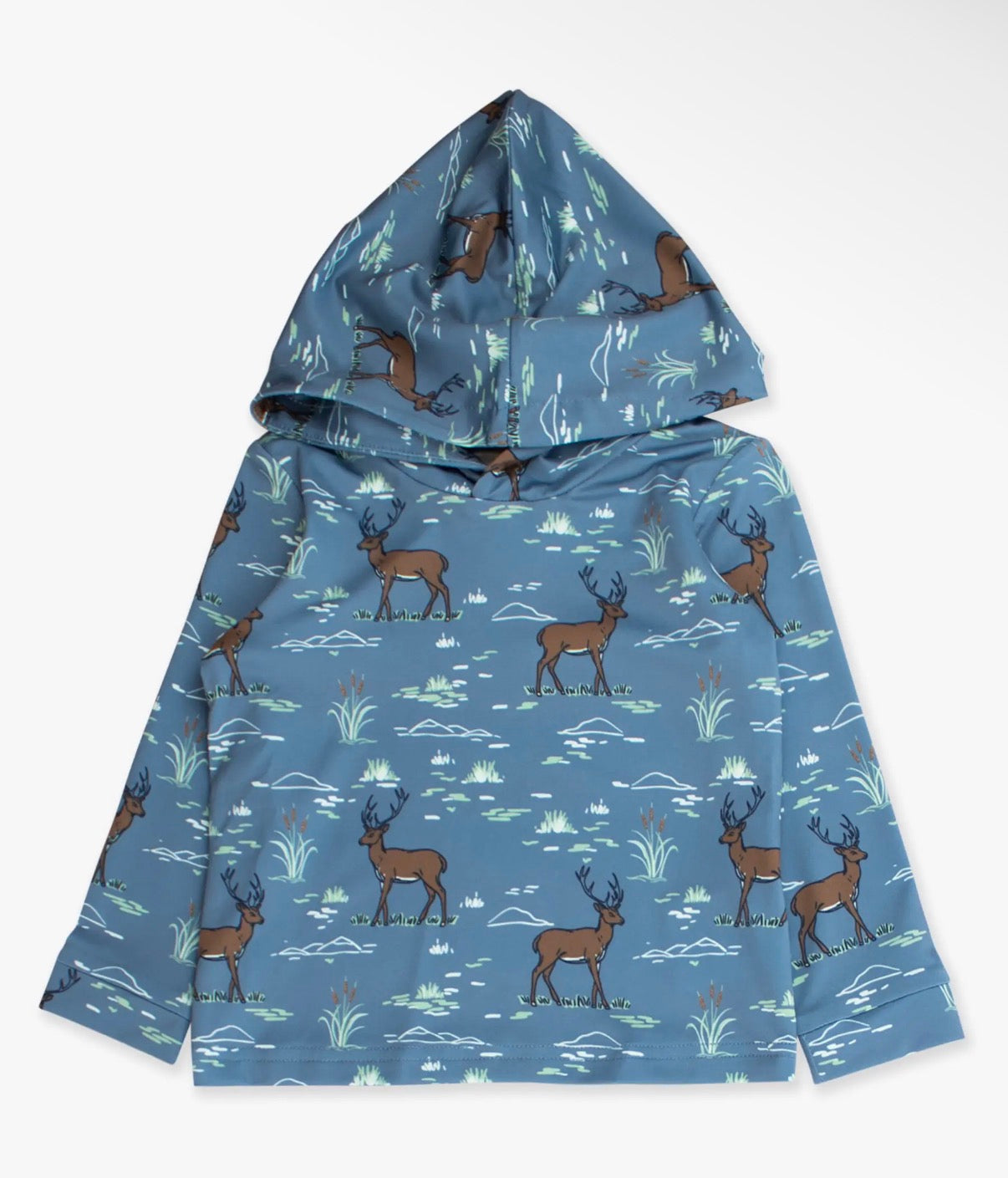 Blue Deer Performance Hooded Pullover