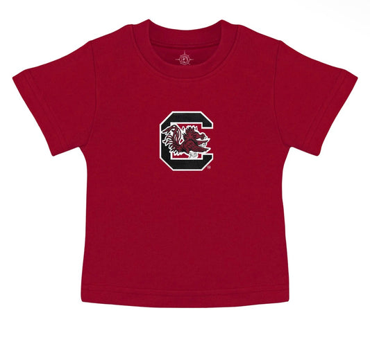 Embroidered Gamecock Tee