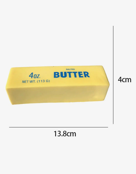 Yellow Butter Stick Squishy